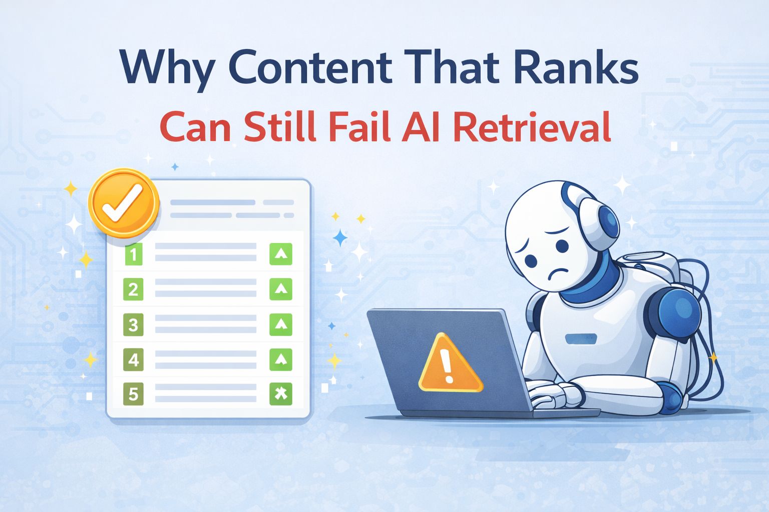 why content ranking fails ai